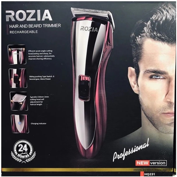 ROZIA HAIR AND BEARD (HQ231) ماكينه رجالي